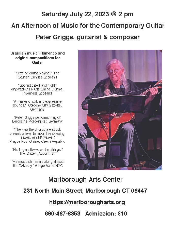 Flyer Marlborough CT concert pdf
